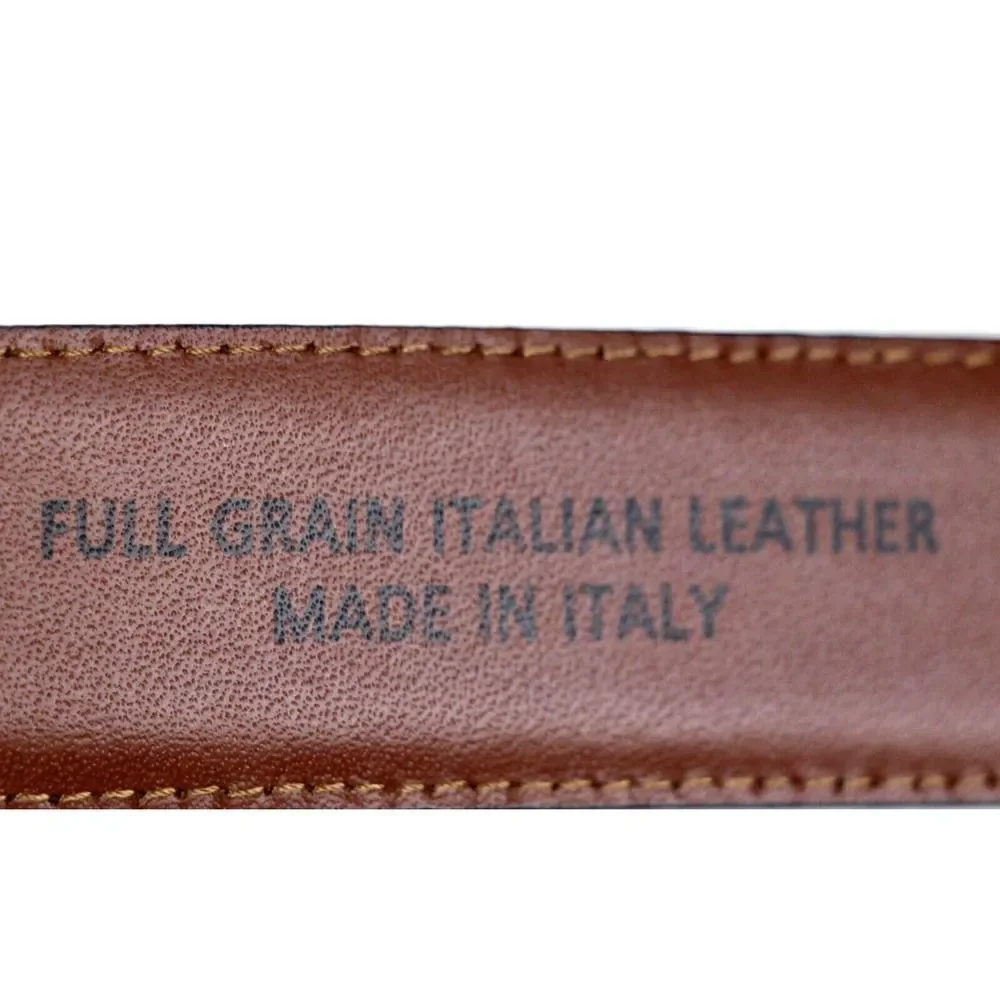 Men's Wearhouse BROWN GENUINE LEATHER 1 1/8
